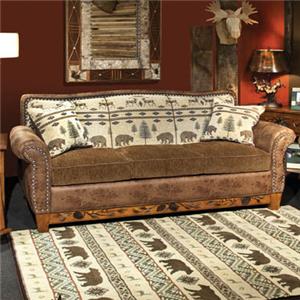 woodland sofa sleeper marshfield queen 1984 furniture